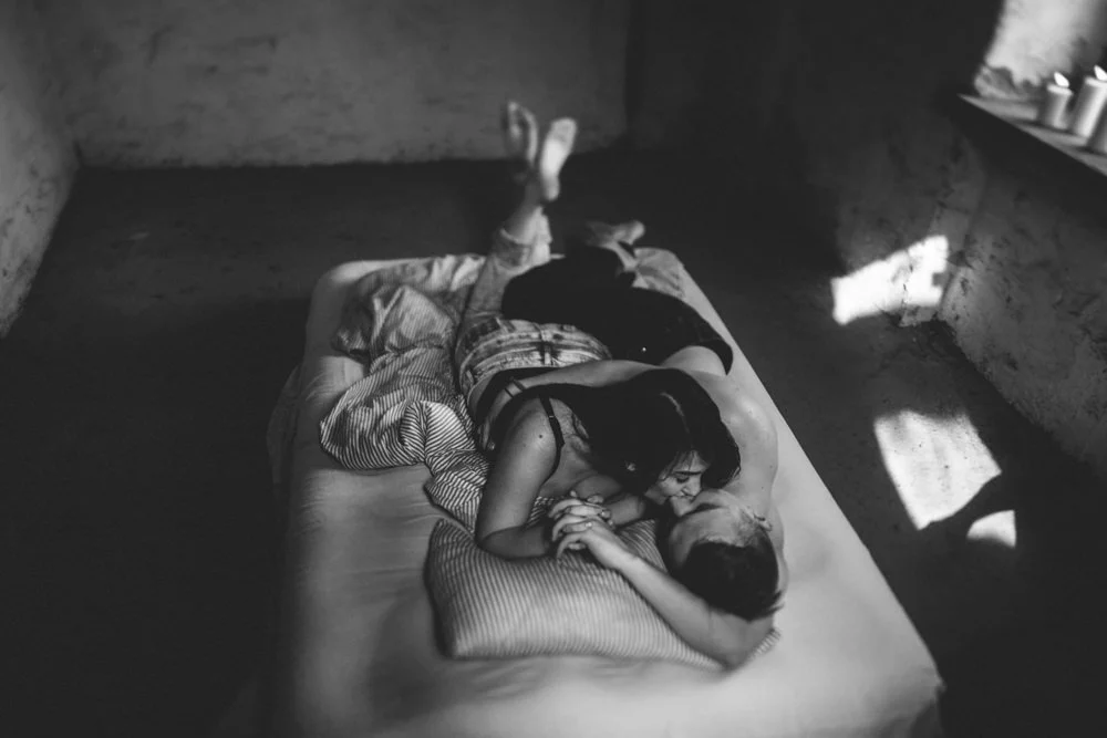 intymna sesja we dwoje