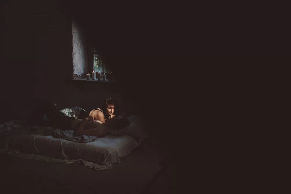 intymna sesja we dwoje