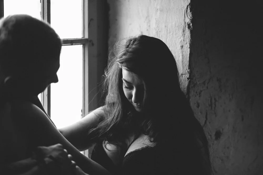 intymna sesja we dwoje