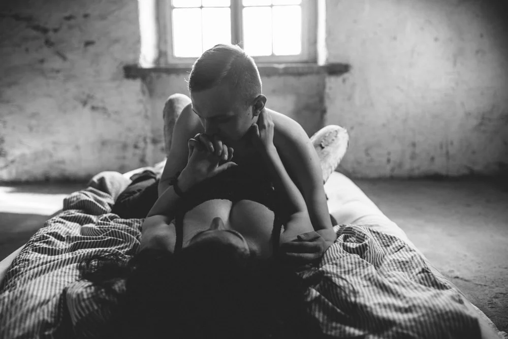 intymna sesja we dwoje