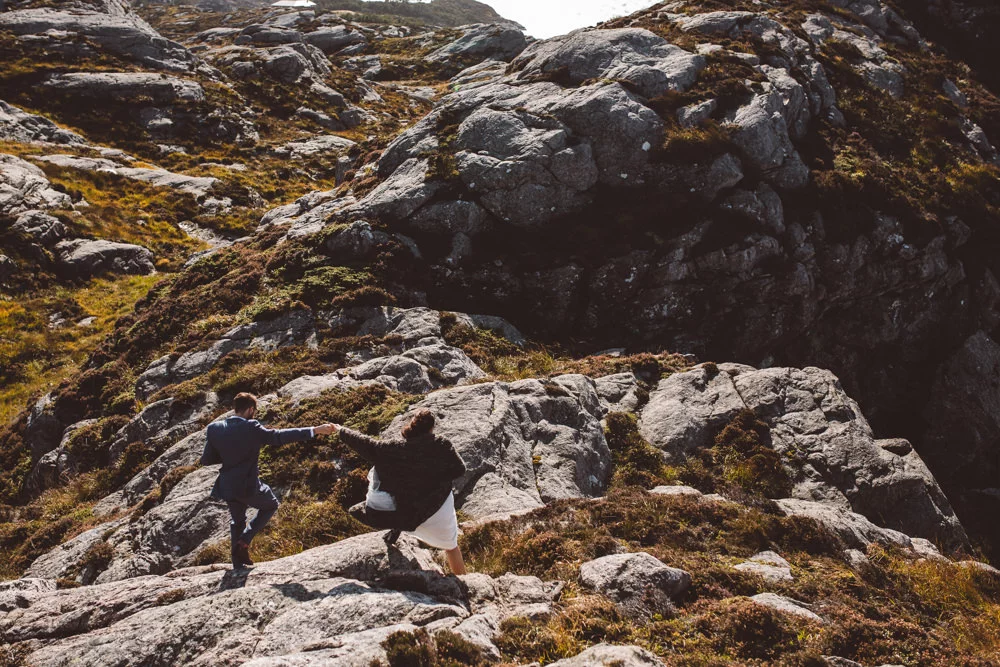 sesja ślubna w norwegii