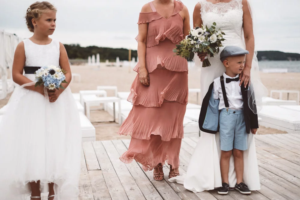 Ślub na plaży w Zatoce Sztuki