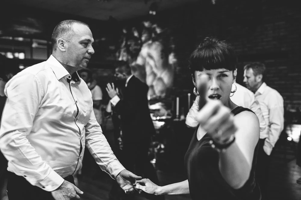 wesele w elektrycznym żurawiu