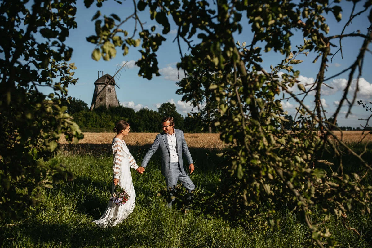 sesja ślubna na żuławach