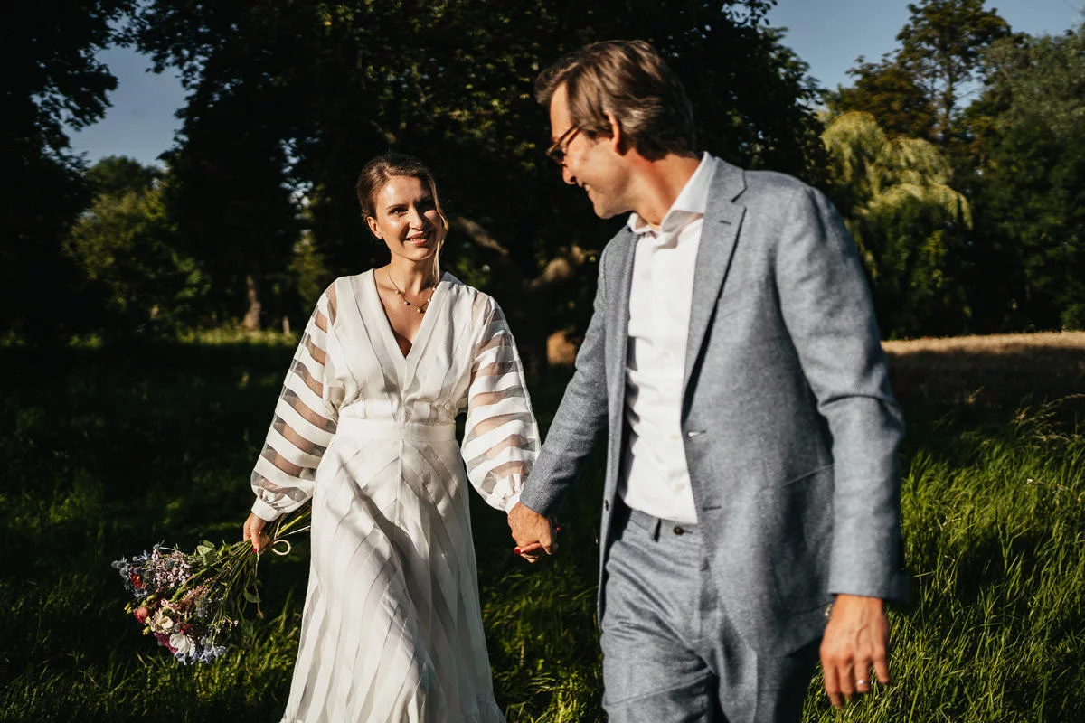 sesja ślubna na żuławach