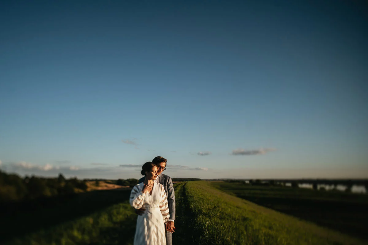 sesja ślubna na żuławach