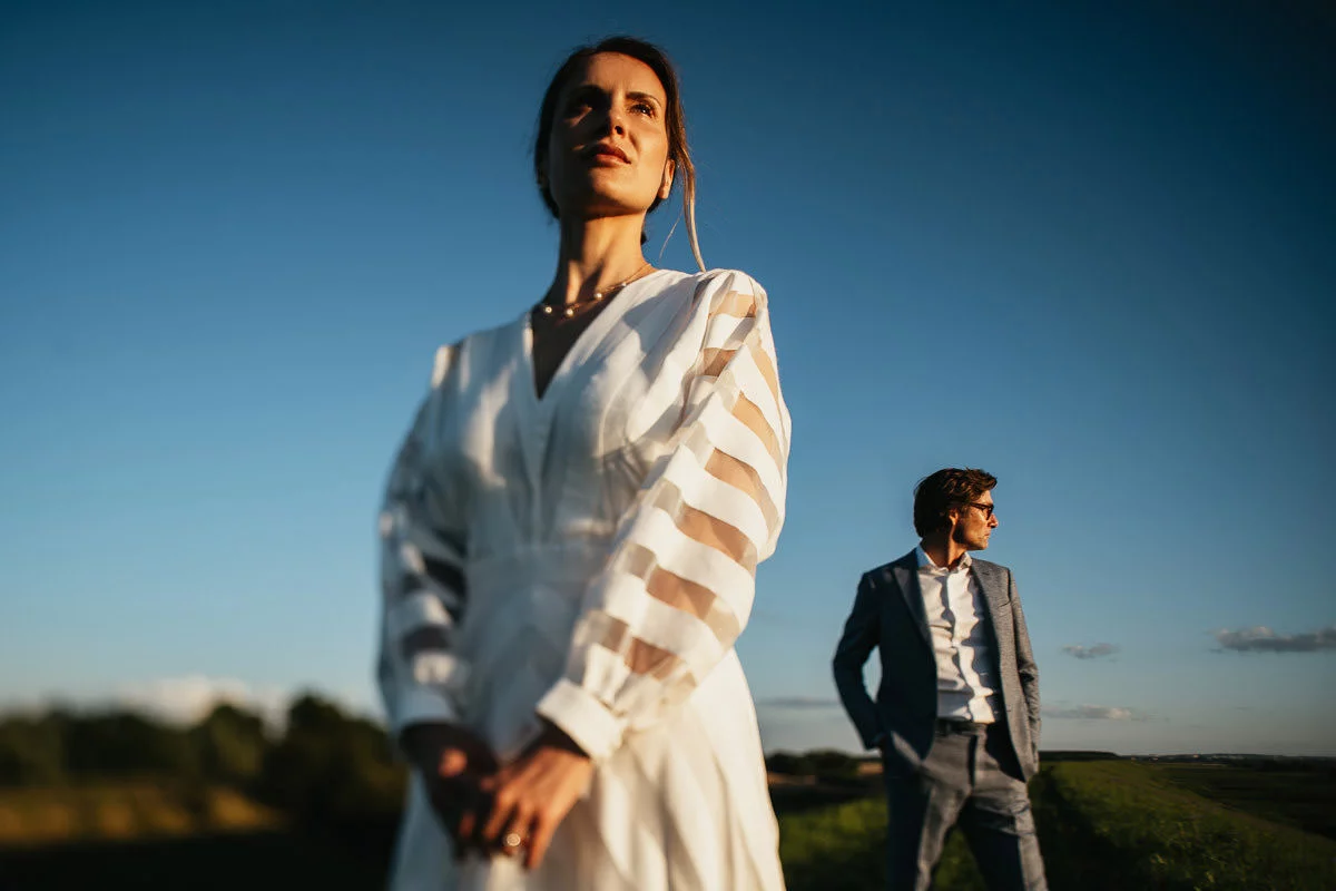 sesja ślubna na żuławach