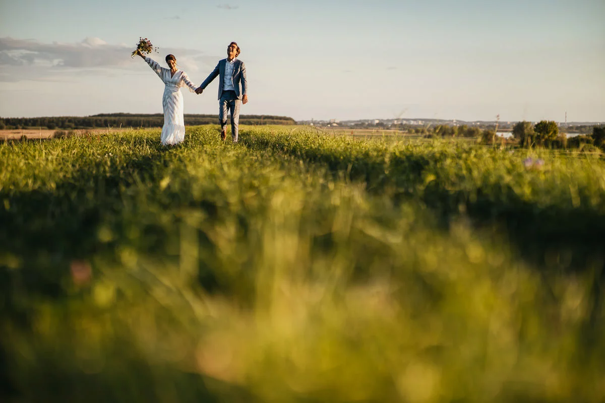 sesja ślubna na żuławach
