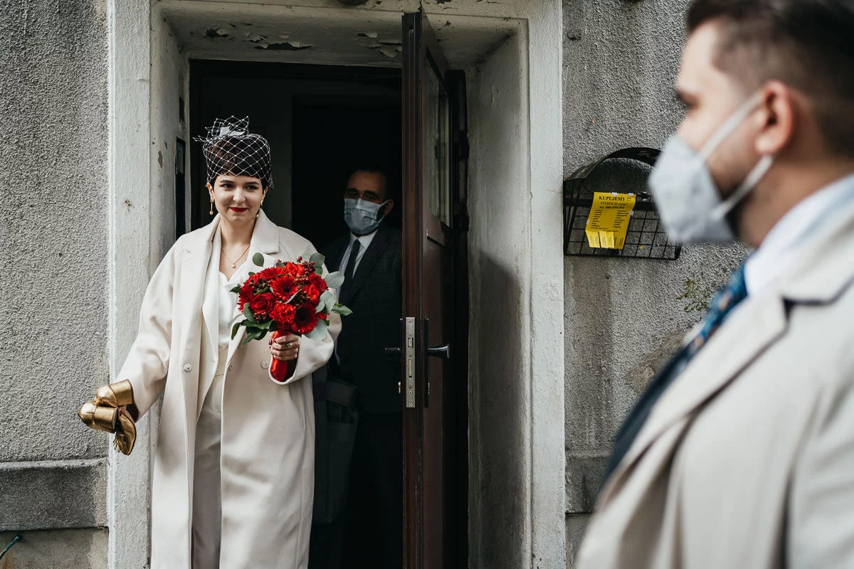 kameralny ślub w czasie pandemii